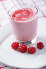 Raspberry smoothie