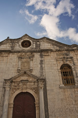 Fototapeta na wymiar Lefkada miasto kościół