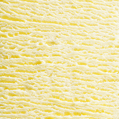 Surface texture of vanilla icecream