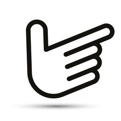 Obraz premium vecteur main