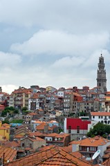 Panorama der Altstadt Portos, Portugal