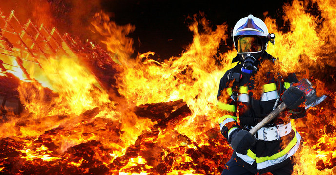 Feuerwehrmann Firefighter Held