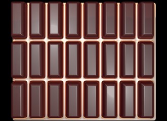 Texture of a chocolate tile