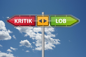 Lob oder Kritik?