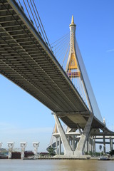 Bhumibol Bridge in Thailand