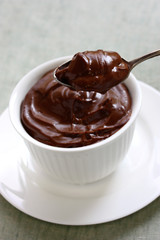 chocolate pudding, chocolate dessert