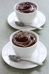 chocolate pudding, chocolate dessert