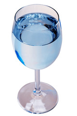 Water Glass with pure water
