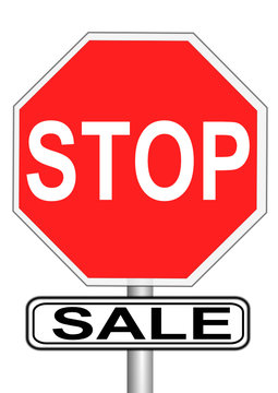 Stopzeichen Sale