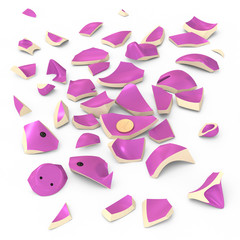 Broken piggybank
