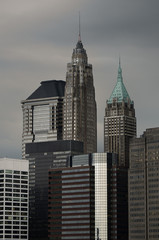 Fototapeta na wymiar Downtown Skyscrapers