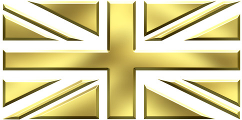 UK gold flag © higherbound