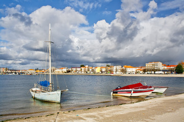 Playa de San Tomé en Cambados
