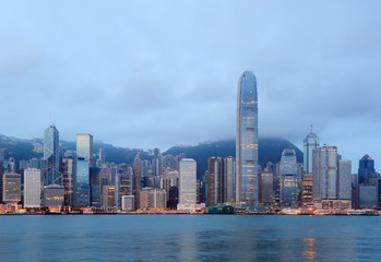 Fototapeta premium Hong Kong morning