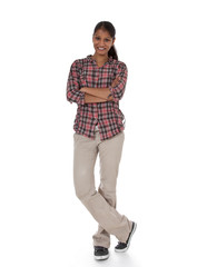 Attraktives Mädchen indischer Herkunft