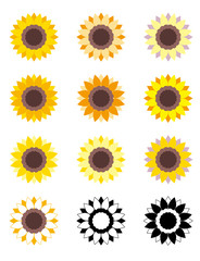 ひまわり　アイコン