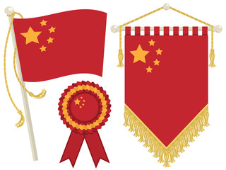 china flags