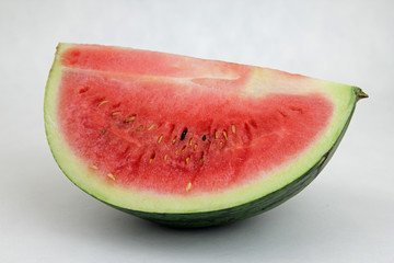 Wassermelon geteilt