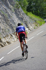 cyclisme - montée du col du granier - savoie