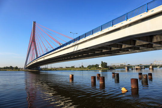 Hanging Bridge In Gdansk, Poland