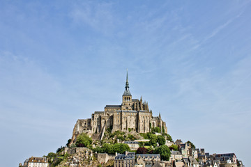 Fototapeta na wymiar Mont-Saint-Michel
