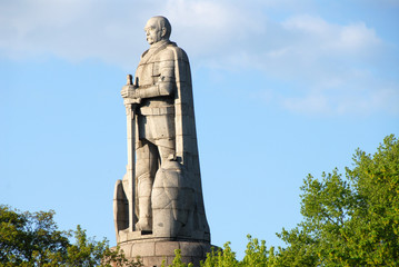 Bismarck Denkmal im Alten Elbpark, Neustadt, Hamburg