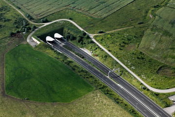 Tunnel autoroute A13 Burmerange, Luxembourg