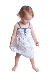 Girl with dress