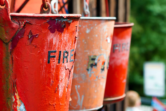 fire buckets