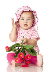 Pretty baby in pink - Süßes Baby in rosa