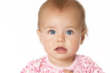 Pretty baby in pink - S&uuml;&szlig;es Baby in rosa