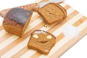 Sliced bread and bread monster