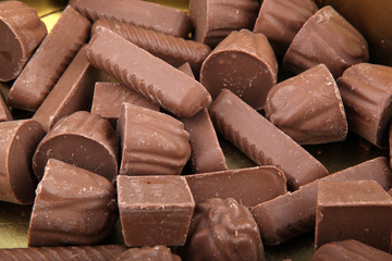 Chocolate gathering.