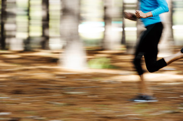 motion blur runner