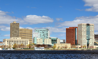 Fototapeta premium Cambridge Massachusetts Skyline