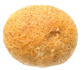   Bread on a white background