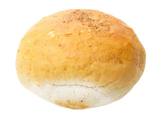 bread on a white background