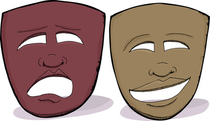 African Drama Masks