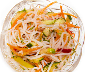 rice noodle salad