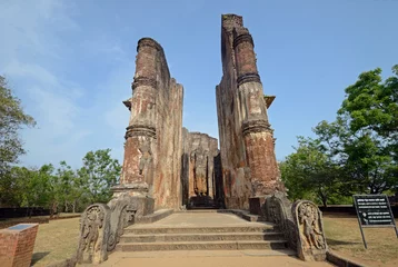 Acrylic prints Rudnes Lankatilaka,Buddhist temple ruins in Polonnaruwa,Sri Lanka