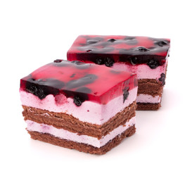 Delicious  cake piece