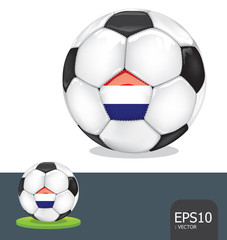 soccer euro2012 netherlands vector