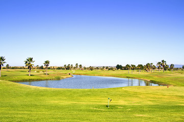 golf course in the Algarve Portugal