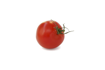 Tomato isolated on white.
