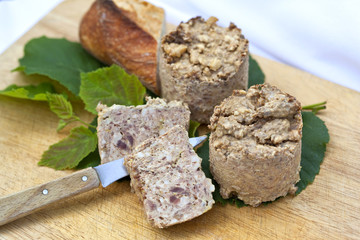 Cuisine, gastronomie, aliment, plat, charcuterie, pâté, terrine