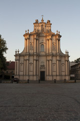 Fototapeta na wymiar Kościół Świętej Anny w Warszawie