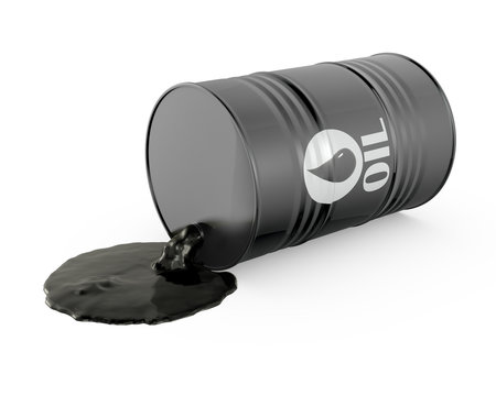 Oil Is Spilling From The Barrel