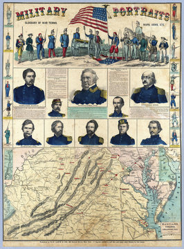 US Civil War map