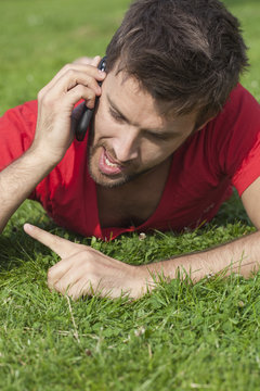 warning on the phone