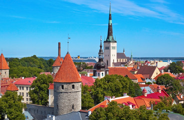 Tallinn old city, Estonia